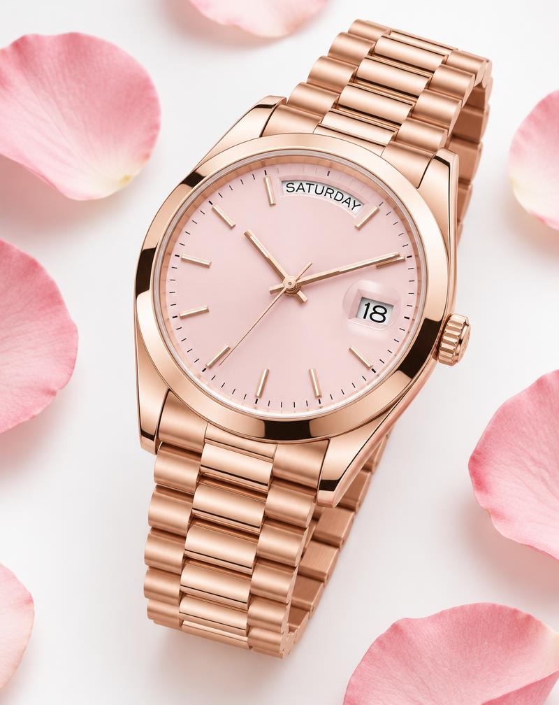 Rolex Day-Date II 41 Réf. 218235 – Cadran Rose Index Bâtons